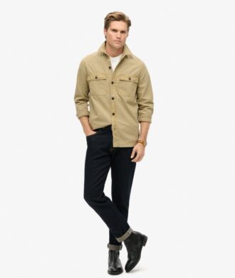 Camicia militare a maniche lunghe