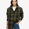Camicia oversize a quadri Borg