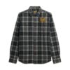 Camicia oversize a quadri ricamata Camicia oversize a quadri ricamata