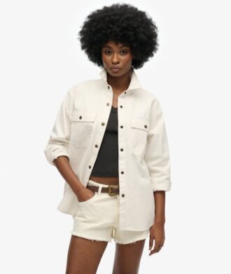 Camicia oversize da lavoro