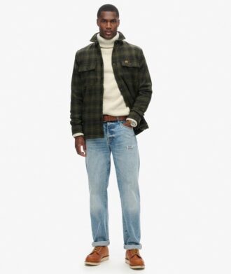 Camicia oversize in lana Miller