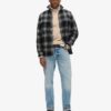 Camicia oversize in lana Miller