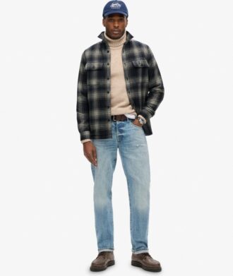 Camicia oversize in lana Miller
