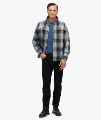 Camicia oversize in lana Miller