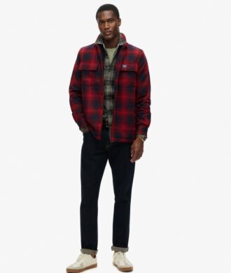 Camicia oversize in lana Miller
