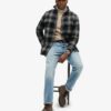 Camicia oversize in lana Miller