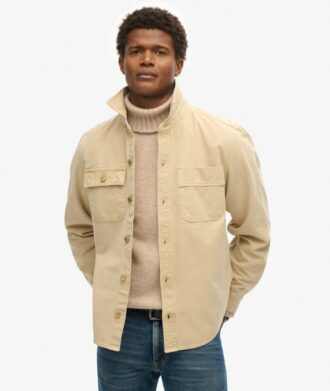 Camicia oversize in tela Surplus