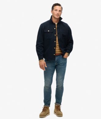 Camicia oversize in tela Surplus