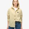 Camicia oversize in velluto a coste