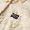 Camicia oversize in velluto a coste