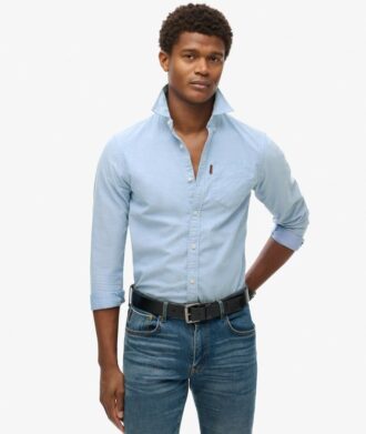 Camicia Oxford a maniche lunghe