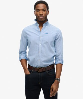 Camicia Oxford a maniche lunghe