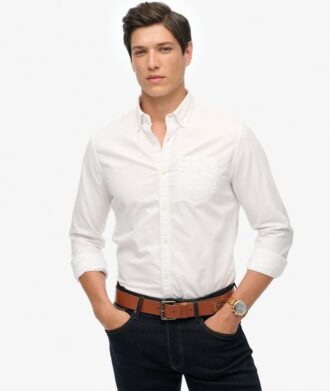 Camicia Oxford a maniche lunghe