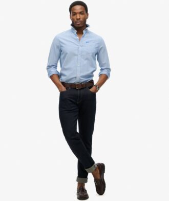 Camicia Oxford a maniche lunghe