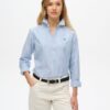 Camicia slim a maniche lunghe in stile Oxford