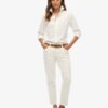 Camicia slim a maniche lunghe in stile Oxford Camicia slim a maniche lunghe in stile Oxford