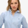 Camicia slim a maniche lunghe in stile Oxford