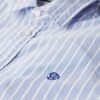 Camicia slim a maniche lunghe in stile Oxford