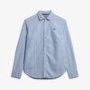 Camicia slim a maniche lunghe in stile Oxford