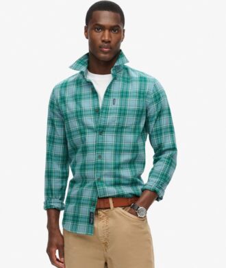 Camicia Vintage a quadri in Organic Cotton