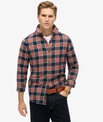 Camicia Vintage a quadri in Organic Cotton