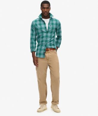 Camicia Vintage a quadri in Organic Cotton