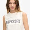 Canotta aderente Embellished Archive