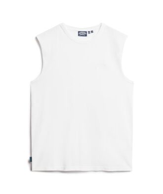 Canotta con logo Essential in Organic Cotton