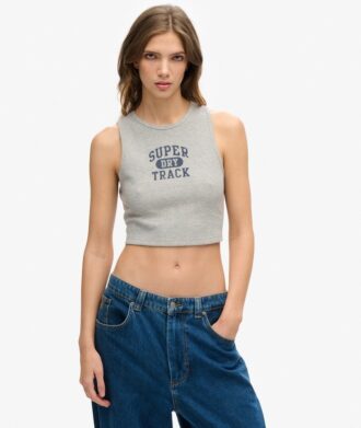 Canotta corta a trama waffle Athletic Essentials