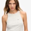 Canotta Racer con logo Essential