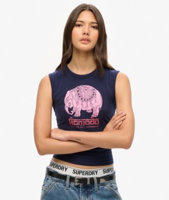 Canotta slim Superdry X Komodo Hathi