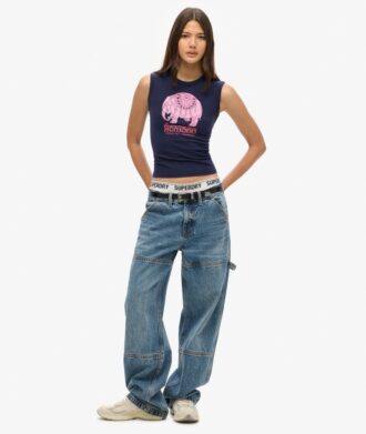 Canotta slim Superdry X Komodo Hathi