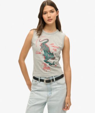 Canotta slim Superdry X Komodo Kailash Dragon