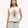 Canotta Superdry X Komodo Globe Trotter Top