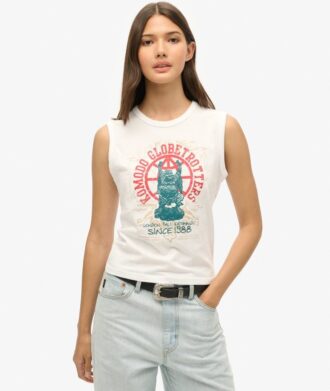 Canotta Superdry X Komodo Globe Trotter Top