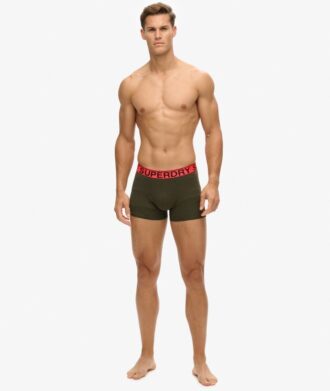 Confezione da tre boxer in Organic Cotton