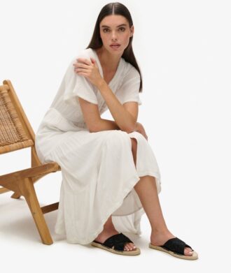 Espadrillas con cinturini incrociati