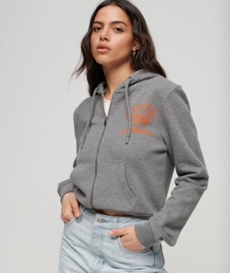 Felpa con cappuccio corta Athletic Essentials