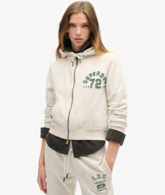 Felpa con cappuccio corta e comoda Athletic Essentials