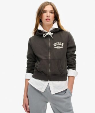 Felpa con cappuccio corta e comoda Athletic Essentials
