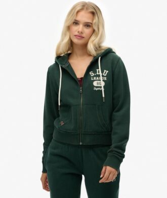 Felpa con cappuccio corta e comoda Athletic Essentials