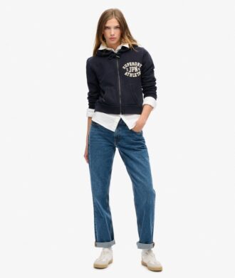 Felpa con cappuccio corta e comoda Athletic Essentials