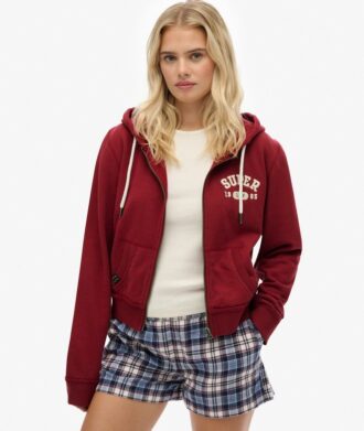 Felpa con cappuccio corta e comoda Athletic Essentials