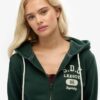 Felpa con cappuccio corta e comoda Athletic Essentials