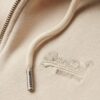 Felpa con cappuccio e zip con logo Essential Felpa con cappuccio e zip con logo Essential