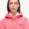 Felpa con cappuccio e zip Essential Logo