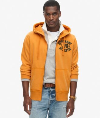 Felpa con cappuccio e zip Vintage Athletic