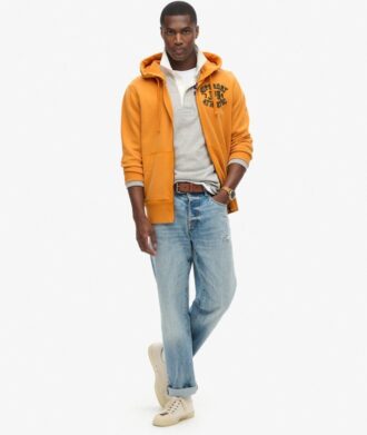 Felpa con cappuccio e zip Vintage Athletic