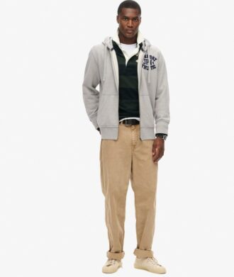 Felpa con cappuccio e zip Vintage Athletic