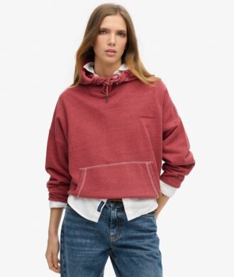 Felpa con cappuccio Essential Logo Overdyed